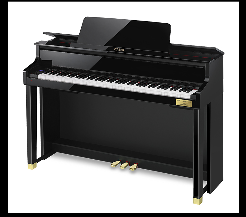 CASIO Digital Piano PXS3100 Black Smart Touchscreen 88-Key Weighted Hammer Graded Solo + Portable X-Stand Model 23