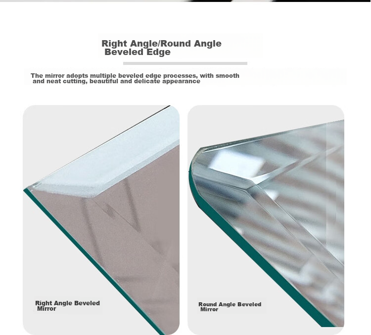 Anerya Bathroom Mirror, Wall-Mounted Self-Adhesive Mirror without Drilling, Full-Length Mirror for Home And Dormitory Use, Makeup Mirror, 40*60 Cm 6