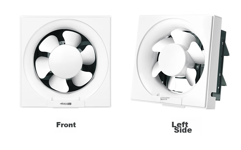 AIRMATE Exhaust Fan, Kitchen Ventilation Fan, Bathroom Extractor Fan, Wall-Mounted 12-Inch XF3060H 11