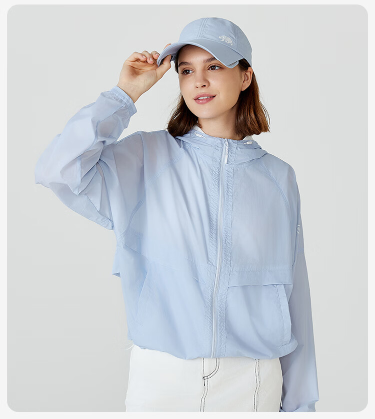 NORTHLAND Summer Outdoor Women's Cicada Wing Sunscreen Skin Jacket UPF50+ Lightweight Breathable Sun Protection Coat 16