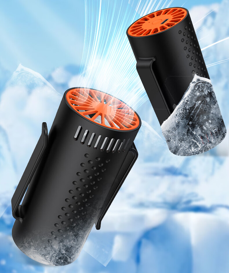 Masentek X1 Waist-Mounted Electric Fan, Portable Neck Strap Rechargeable Mini Air Conditioner, Cooling Device for Construction Sites, Outdoor Work, Welders, Long Battery Life with Strong Airflow 5