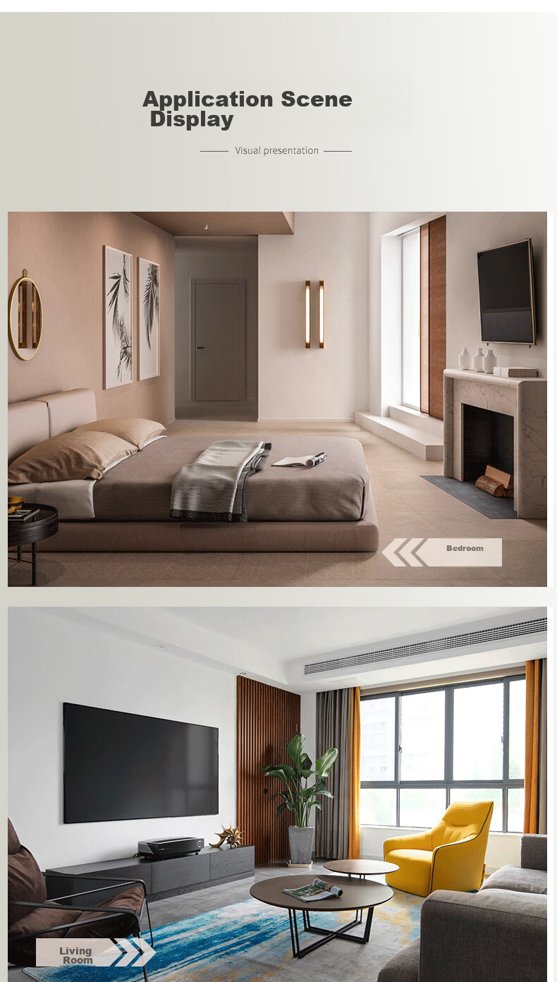 Jiangwutong TV Wall Mount (26-65 Inches), Bracket Wall Mount Suitable for Xiaomi, Hisense, TCL, Specialized TV Stand, Skyworth, Sony, LeTV, Konka, Haier, Huawei 7