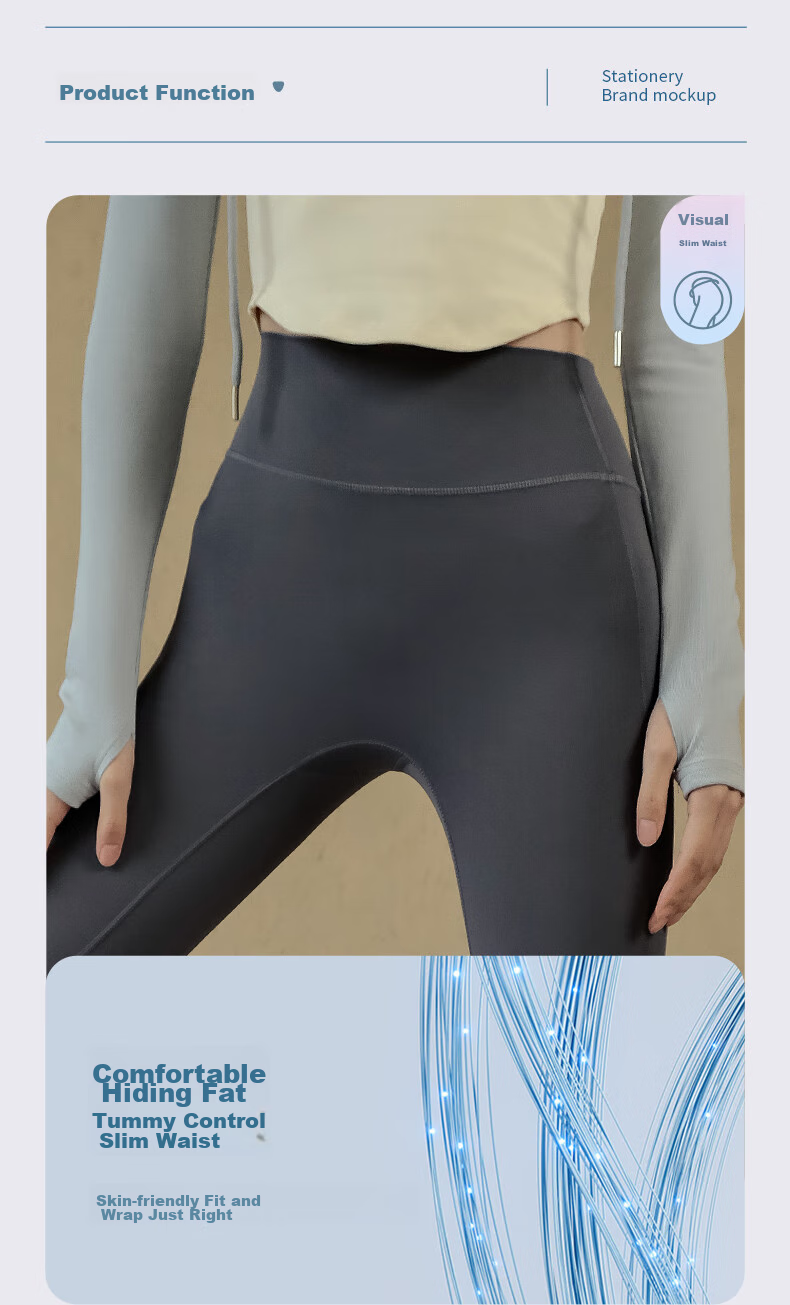 ACKDCS Inspirational Pants Yoga Pants for Women, Spring And Summer Wear, Tight-Fitting Running Pilates Sports Trousers, High-Waisted Butt-Lifting Fitness Pants 3