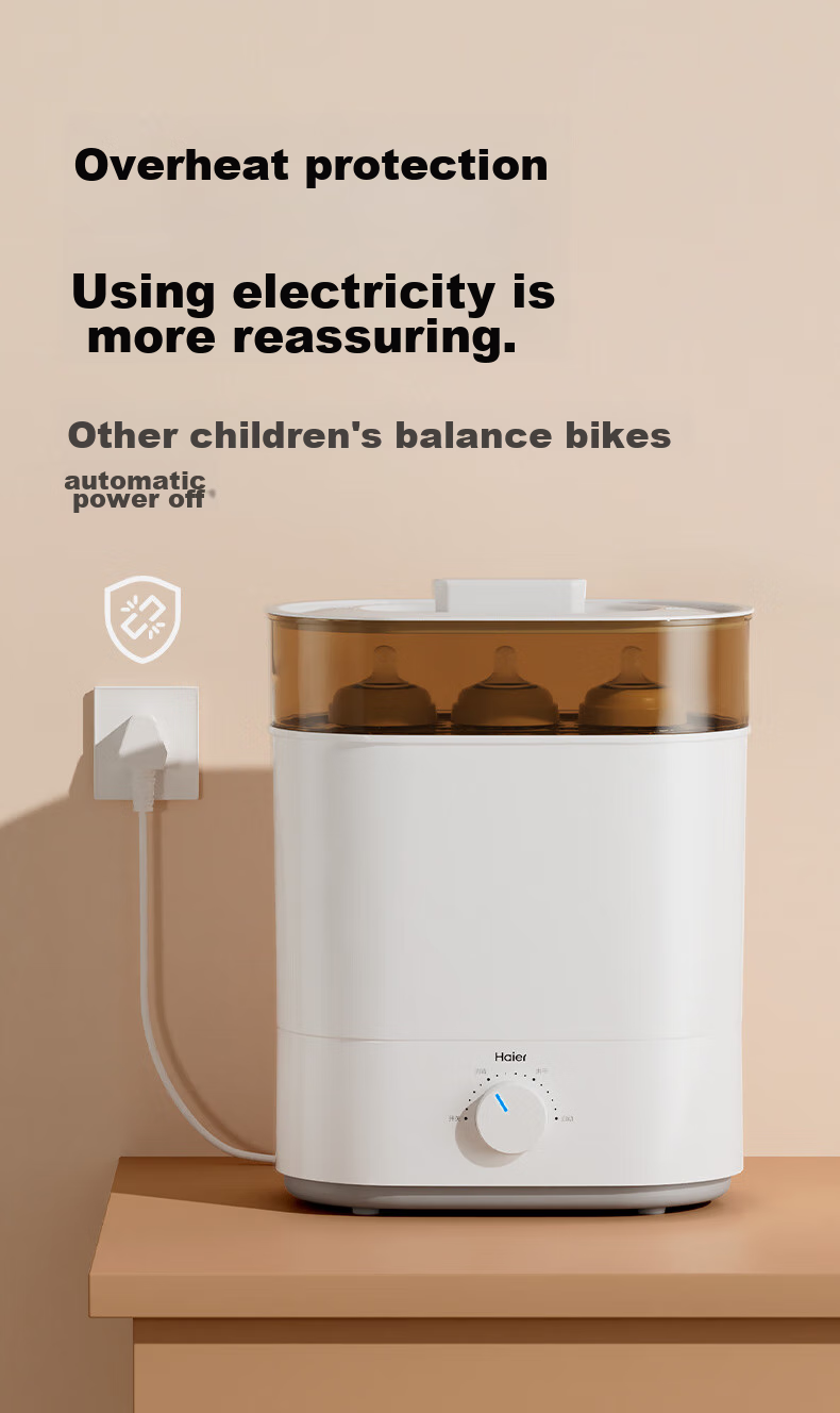 Haier Baby Bottle Sterilizer And Dryer Combo, Multifunctional Steam Sterilization And Drying All-In Machine for Infants And Babies 17