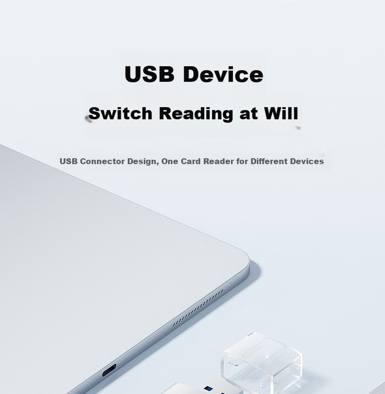 HP USB Flash Drive Reader SD/TF Multi-Functional All-In Card Reader for Computer, Phone, IPad, Camera, Dash Cam, Surveillance Memory Card Silver 3