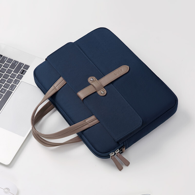 GOLF Laptop Bag for Men And Women, 15.6-Inch Apple Notebook Computer Bag, Handbag, Shoulder Bag, Crossbody Bag, Business Travel Bag