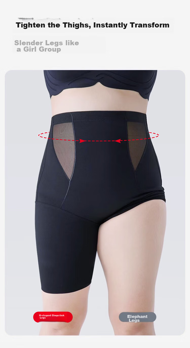FitonTon Plus Size Tummy Control And Butt-Lifting High-Waist Shapewear Panties for Women, Postpartum Underwear, Butt-Lifting Shorts 8