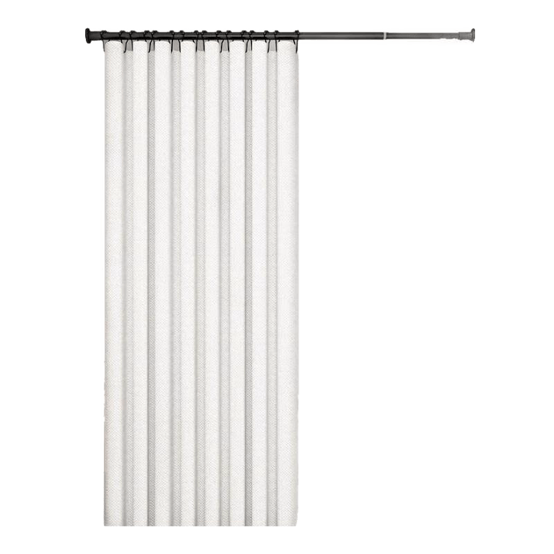 Honglu Bathroom Folding Magnetic Waterproof Shower Curtain Partition for Wet and Dry Separation Invisible Water Barrier No Drilling Required