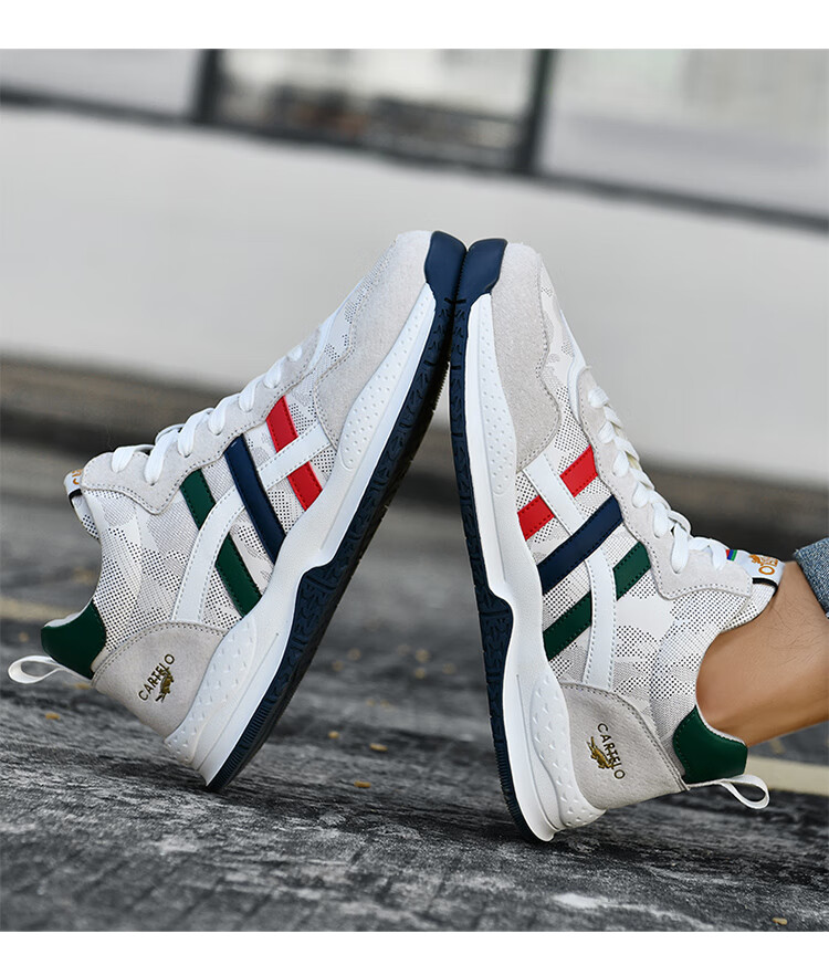 CARTELO Men's Shoes, Breathable Casual Sports Sneakers, Autumn And Winter Outdoor Jogging Hiking Travel Retro Versatile Classic New Style 31