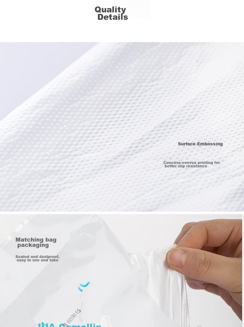 CHAHUA Disposable Gloves, Antibacterial, 160 Pieces, Baking Food PE Plastic, Large Adult Gloves, Thin Film Thickened 11