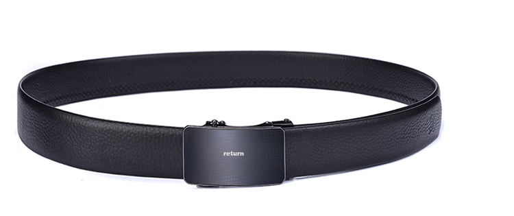 MONTAGUT Men's Leather Belt, Automatic Buckle, Formal And Casual Wear, Father's Day Gift Box, Practical for Me 10