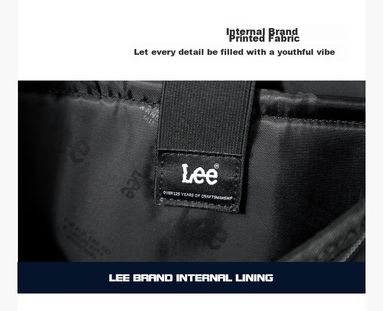 Lee Backpack for Men And Women, Stylish Niche Design, Large Capacity Travel Backpack for College Students, Laptop Bag for Middle School, Khaki Color 7