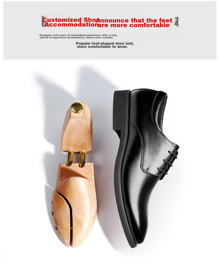 CARTELO Suede Leather Shoes for Men, Business Low-Top Formal Shoes, Men's Professional Office Leather Shoes 9273 Black Size 40 11