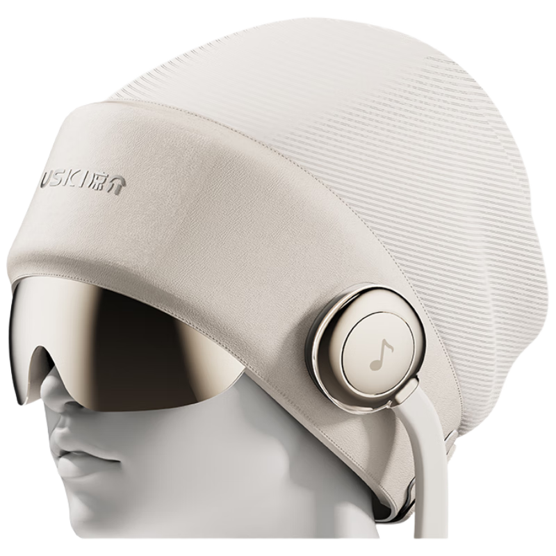 Liangjie R2 Head Massager, Fully Automatic Portable Massage Cap, Scalp Massager with Airbag Kneading And Pressure Relief, Sleep Aid Device, Eye Hot Compress, Mid-Autumn Festival And Birthday Gift for Parents
