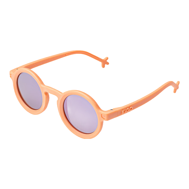 Kigo Children's Polarized Sunglasses, UV Protection, Salmon Pink (0-2 Years Old)