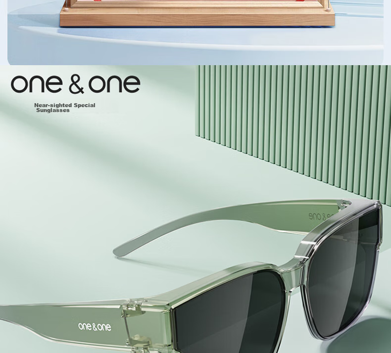 One&one Sunglasses Clip-On for Nearsightedness, Polarized UV Protection Sunglasses for Men And Women, Suitable for Driving And Travel 3