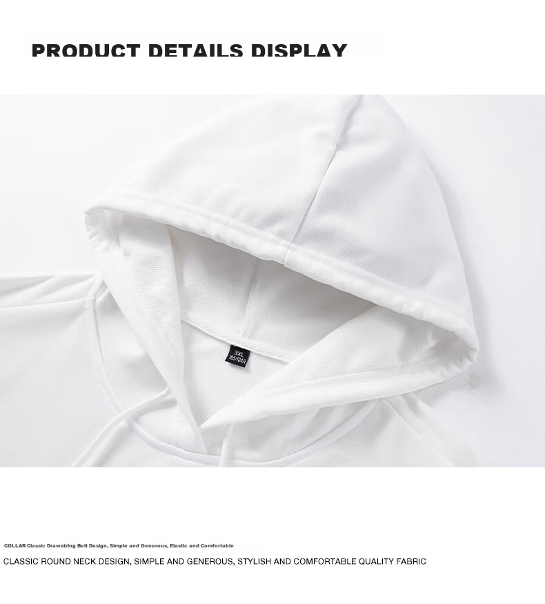 NASA GISS Hooded Sweatshirt for Men, Loose-Fitting Versatile Solid Color Sports Top, Youth Long-Sleeve Jacket, Apricot Color, 2XL 31