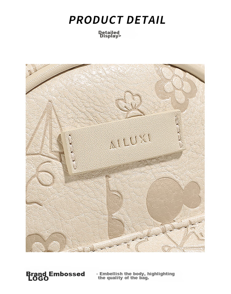 AILUXI Early Autumn Travel Mini Backpack, Niche Bag for Women, Students, Commuters, Small Lightweight Birthday Gift 27