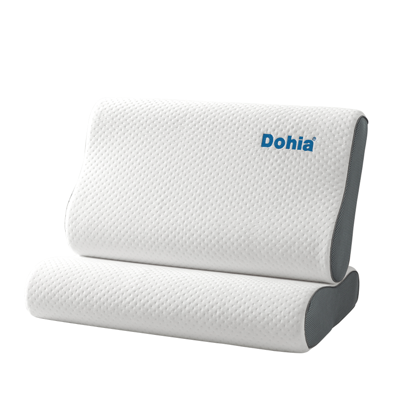 Dohia Slow Rebound Memory Foam Pillow, Deep Sleep Zoned Adult Cervical Pillow Core, 60*40cm Single Piece