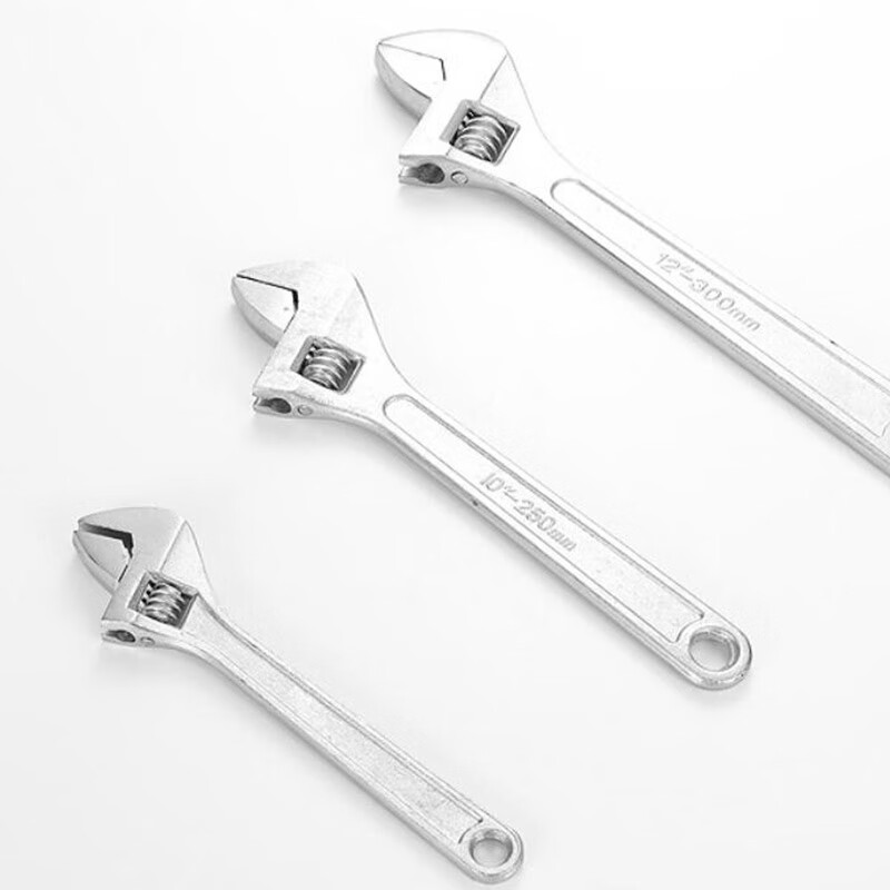 Paola 6-Inch Chrome Adjustable Wrench Large Opening Plumbing Adjustable Spanner 6618