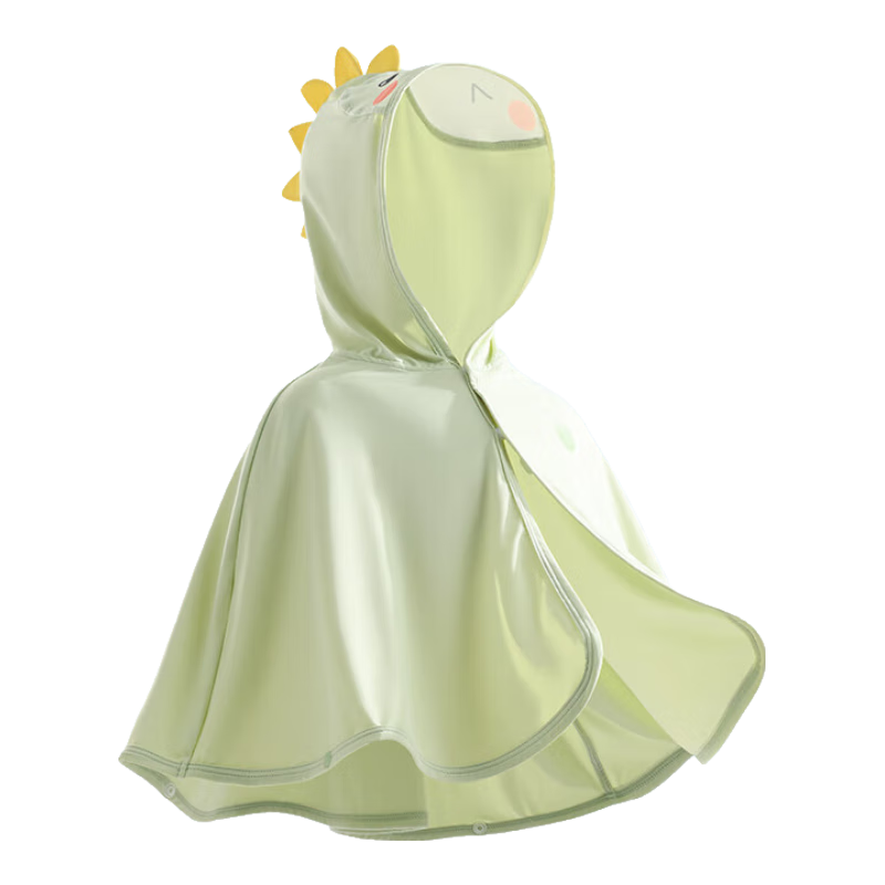 Beitaisi Children's Sun Protection Clothing, Breathable New Summer Thin Style, Baby Ice Silk Sun Protection Garment, Boys And Girls Shawl Cape