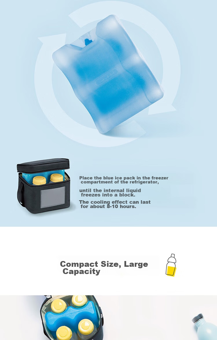 Medela Breast Milk Storage Bags, Portable Milk Storage Bags for Going Out, Blue Ice Breast Milk Preservation And Refrigeration Feeding Bags 5