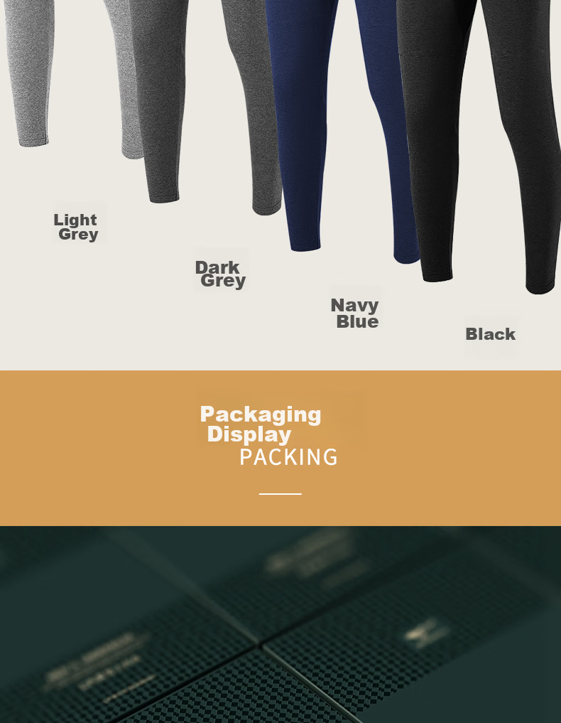SEPTWOLVES [Upgraded Double Warmth] Thermal Underwear for Men, Autumn And Winter Fleece-Lined Thick Long Johns, Warm Inner Wear, Cold-Proof Cotton Pants 13
