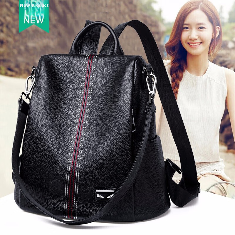 ZOOLER Women's Backpack, 2026 New Light Luxury Genuine Leather Backpack, Anti-Theft Soft Leather Travel Backpack for Women, Birthday Gift