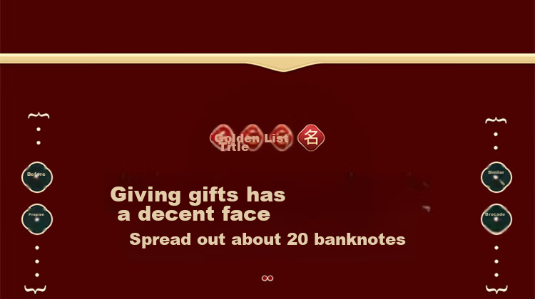 Extreme Space Bonus Red Envelope Gold List Top Birthday Creative Red Packet Good Luck Opening Ceremony Lucky Money Envelope Newborn Red Packet Bag 6 Pieces 7