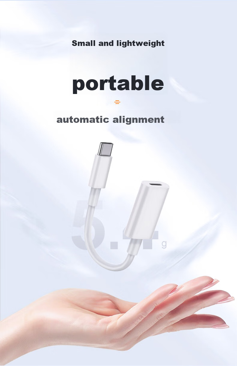 BIAZE Lightning to Type-C Adapter Compatible with Apple 17, Huawei, Xiaomi Fast Charging High-Speed Transfer Ready-To P63 Lightweight Versatile Device Upgraded Converter Charging Data Cable 2
