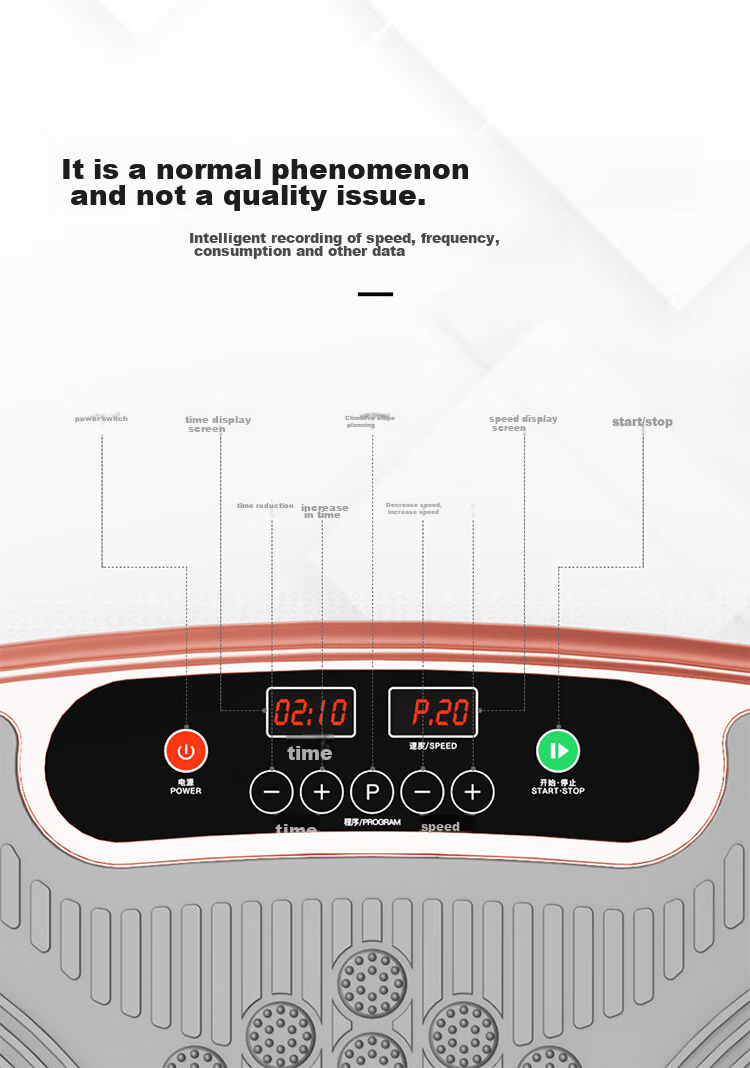 HARISON Fat-Burning Shaker Machine, Lazy Person's Aerobic Exercise Shaker, Multifunctional Vibrating Machine, Fitness Equipment HR-341 28