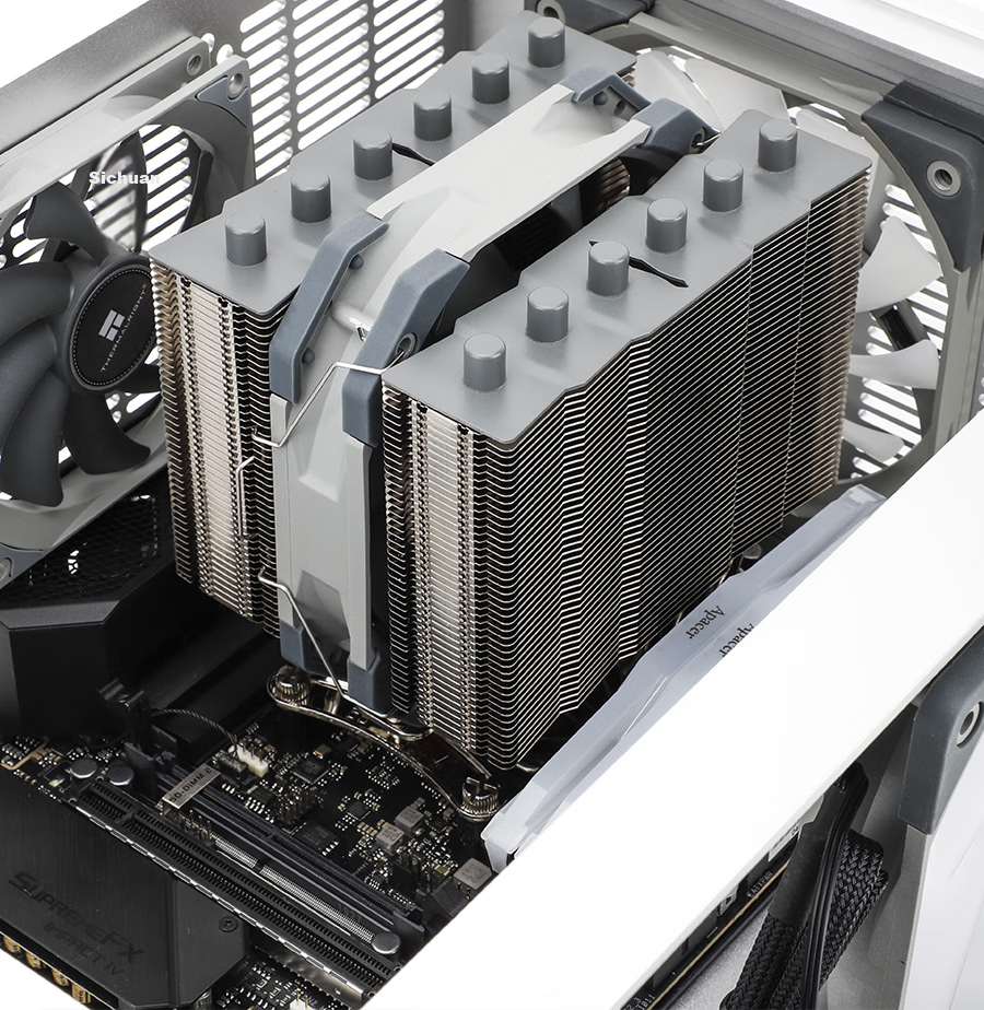 Thermalright SILVER SOUL 135 CPU Air Cooler with Dual Tower, AGHP6 Heat Pipes, Fully Electroplated, Soldered Metal Top Cover, Double-Sided Thermal Paste, SS135 10