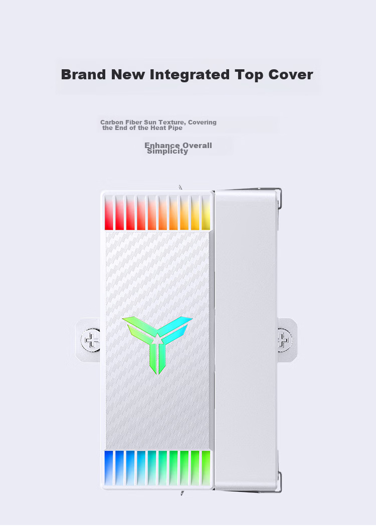 JONSBO CR-1000EVO ARGB Edition White Model CPU Air Cooler (Nickel-Plated 4 Heat Pipes/ARGB Sync/PWM Fan/Multi-Platform/Thermal Paste Included) 16