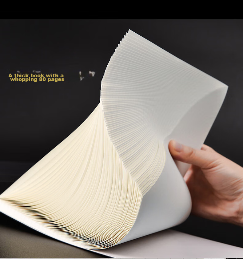 [Lowest Price Online] Sitoo Grid Notebook A4 High-Quality Tear-Off Grid Paper Simple College Student Notebook Thick Business Notebook Vertical Flip Draft Paper Sketch Pad Grid Tear-Off Notebook 6