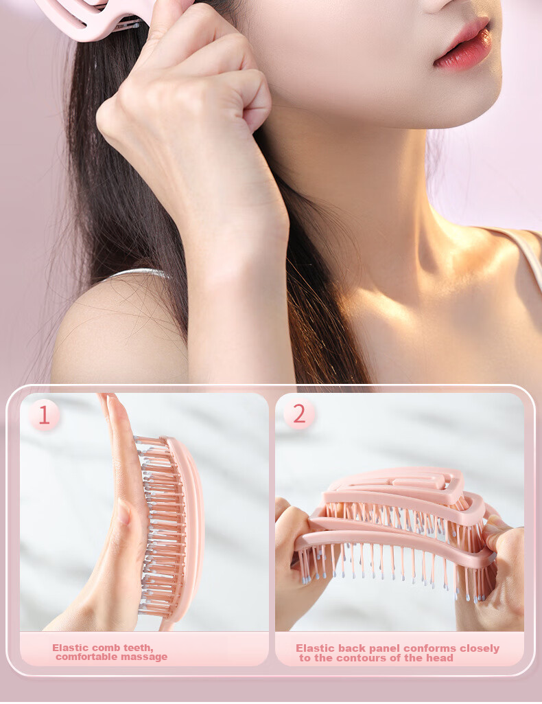 GECOMO Hair Styling Comb, Barbershop Wooden Comb for Men And Women, Fine And Coarse Teeth, Pointed Tail Comb, Steel Needle Heat-Resistant Comb, Stylist Tool, 4 Pieces 12