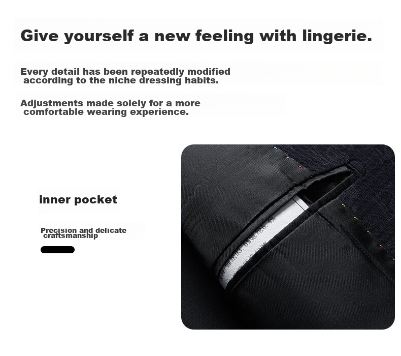 FIRS [High Elasticity, Wrinkle-Resistant] Men's Thin Suit Jacket, Business Casual Blazer for Young Professionals, Work Uniform Outerwear 8