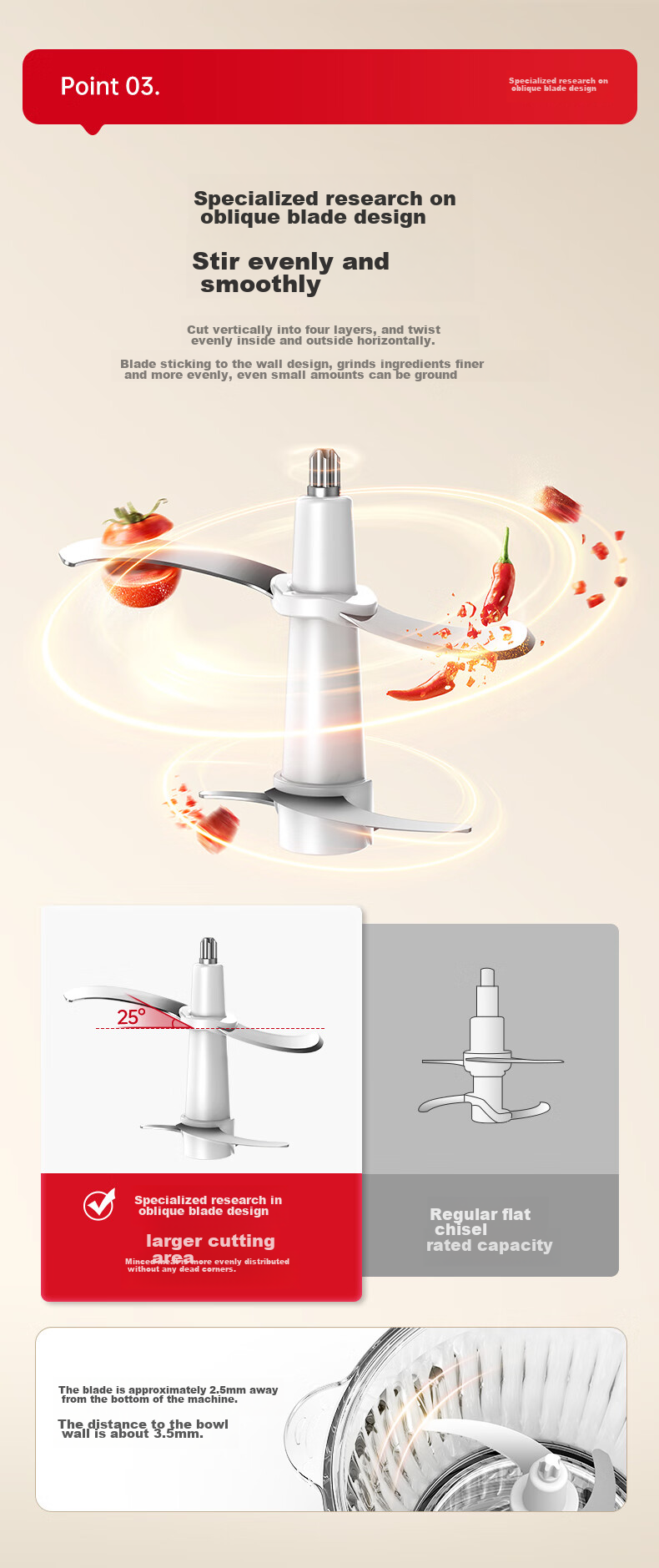 BRUNO Meat Grinder And Seasoning Machine, Home Electric Multi-Functional Food Processor for Mincing Meat, Mixing Dumpling Filling, Garlic Paste, Adjustable Coarseness, 2L Herb White 8