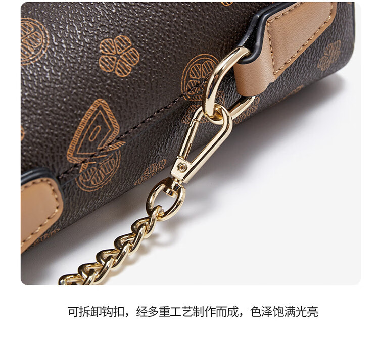 FOXER Women's Handbag, Large Capacity Bucket Bag, Phone Shoulder Crossbody Bag, Light Luxury Valentine's Day Gift 14