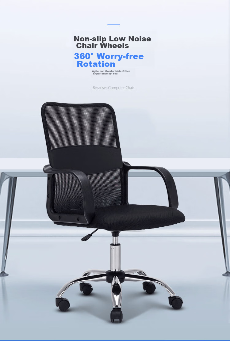 BECAUSES Computer Chair, Home Office Chair, Study Chair, Staff Chair, Employee Chair, Conference Chair, Mesh Swivel Chair MD-0696 9