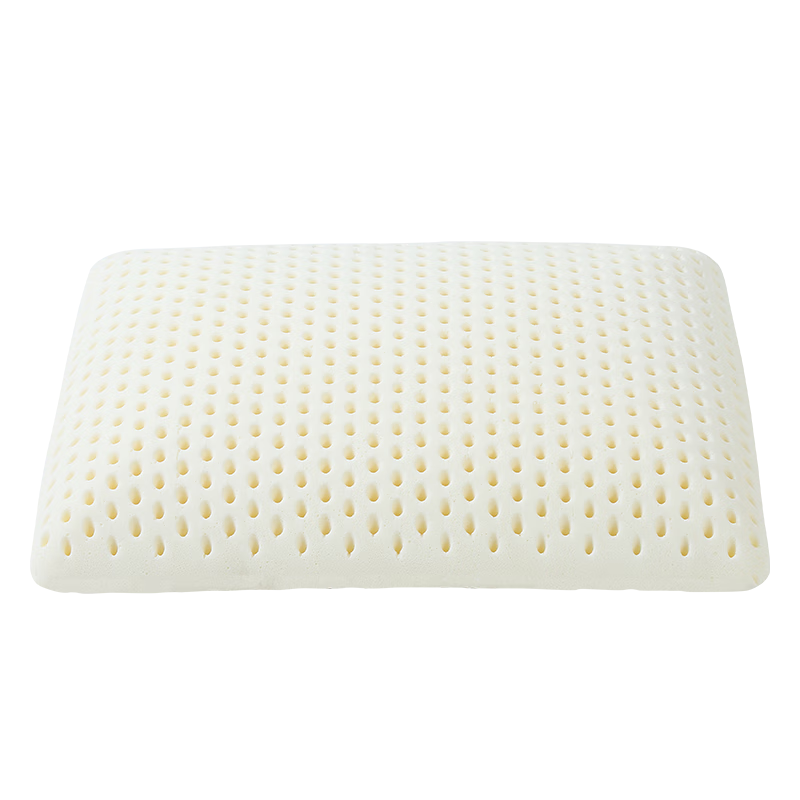 Jinxiangshu Tralai Latex Pillow, Thai Natural Imported Cervical Adult Rubber Sleeping Pillow, Breathable Comfortable Bread-Shaped Pillow