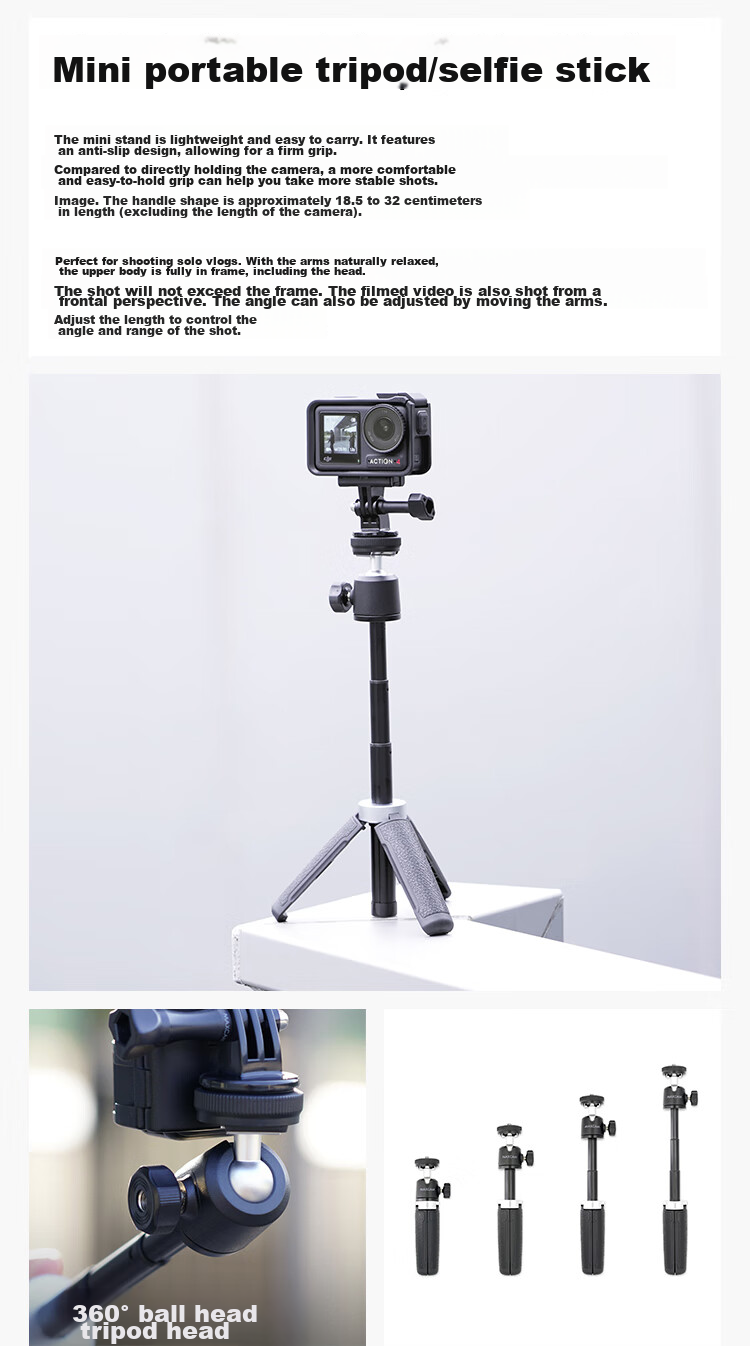 MAXCAM Suitable for DJI Osmo Action 6/5/4/3 Pro Action Camera, Car Nano Adhesive Suction Cup Glass Fixing Car Mount Accessory 7