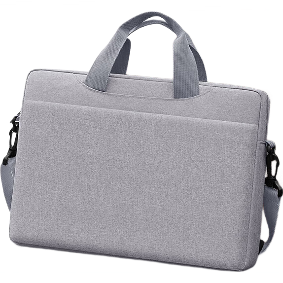 BUBM Laptop Bag for Men, Handheld Briefcase Suitable for 14-Inch Apple And Huawei Laptops, Business Travel Inner Bag, Upgraded Thickened, Gray, 15-15.6 Inches