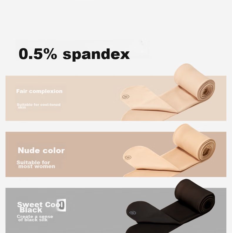 Bananain Hot Skin 501+ Women's Stockings, Bare Leg Effect, Warm, Skin-Like Feel, Antibacterial, Autumn And Winter Leggings, Anti-Snag Pantyhose 7