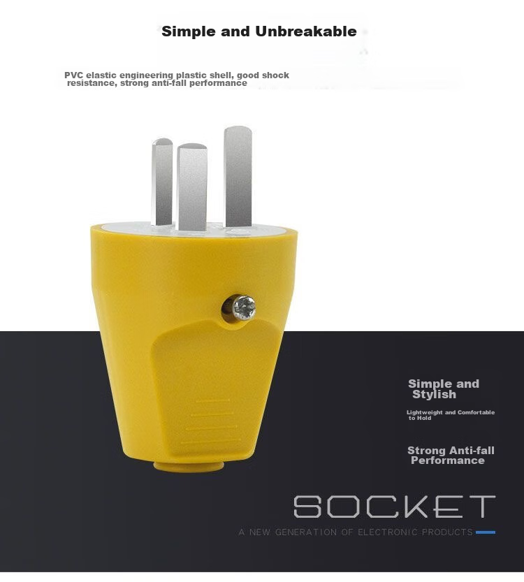 Kyfen Wireless Conversion Plug, Three-Prong 2-Pin 10A Plug, 3C Safety Certified, Overvoltage Protection, Fireproof And Flame-Retardant, QF-04B, Portable for Dormitory And Travel, Essential for Dormitories 4