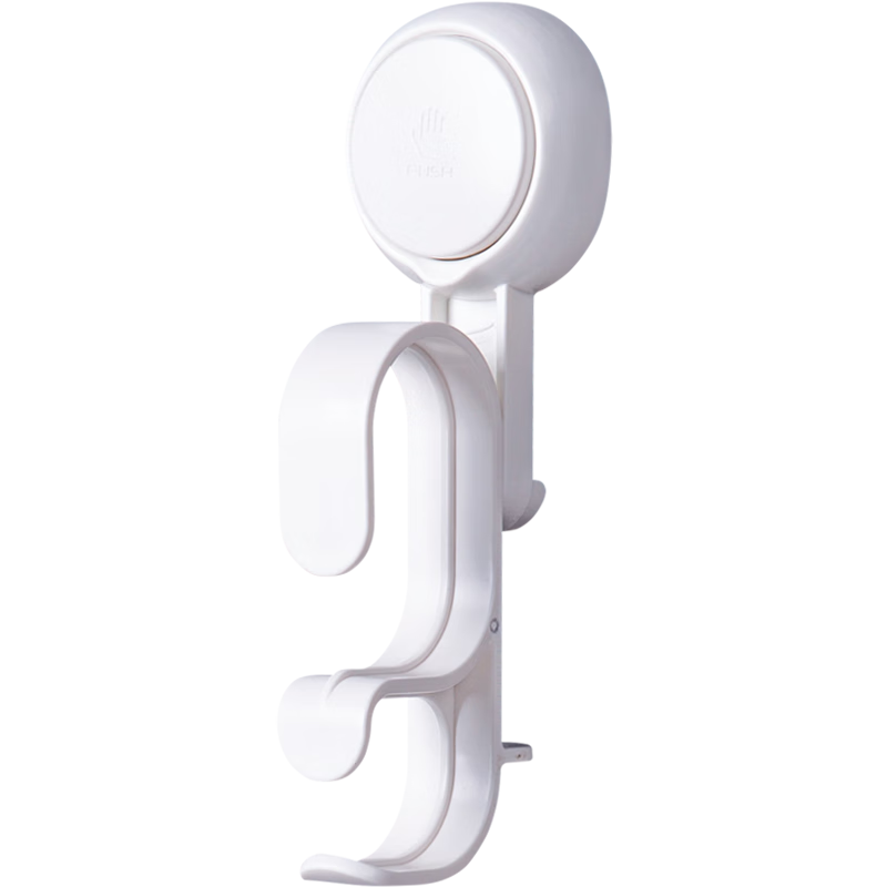 JD Original Space Face Basin Hook Rack Suction Cup No Drilling Required, Baby Bathtub Hanging Basin Organizer Storage Rack Double Layer