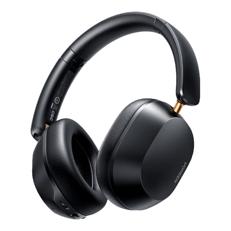 UGREEN Max5c Over-Ear Bluetooth Headphones with Adaptive Noise Cancellation, Gold Standard Sound Quality, 75-Hour Long Battery Life, Sports Gaming Wireless Earphones Compatible with Apple, Huawei, Xiaomi