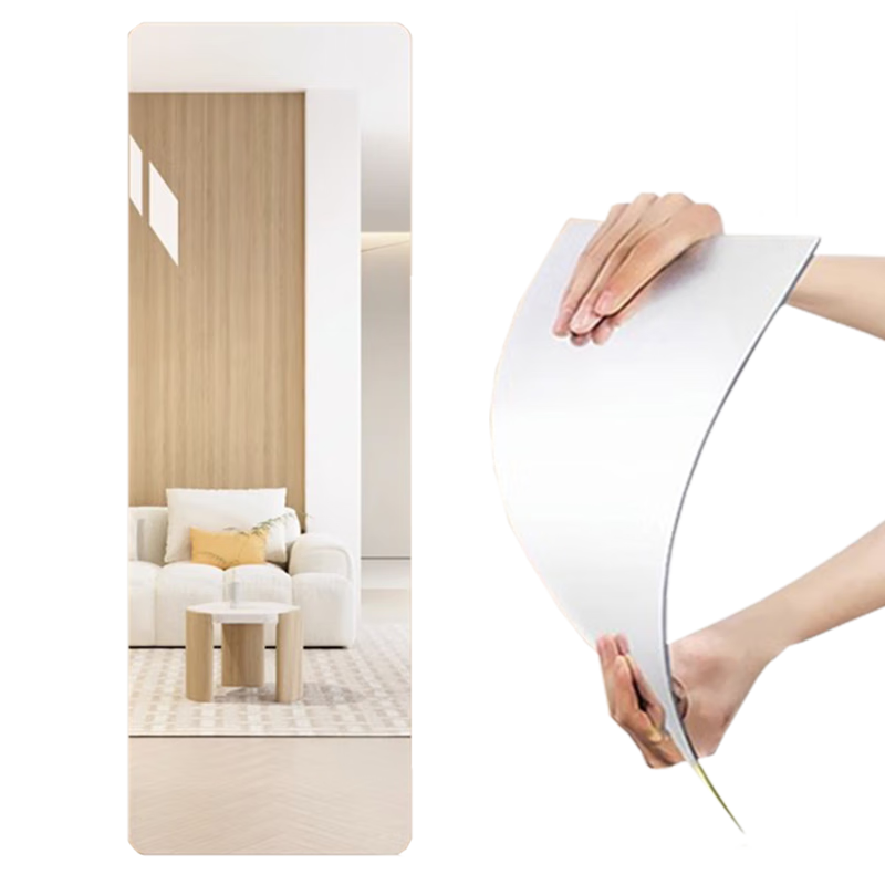 XINGKAI Acrylic Soft Mirror Full-Length Wall-Mounted Dressing Mirror HD JY61 50*150cm