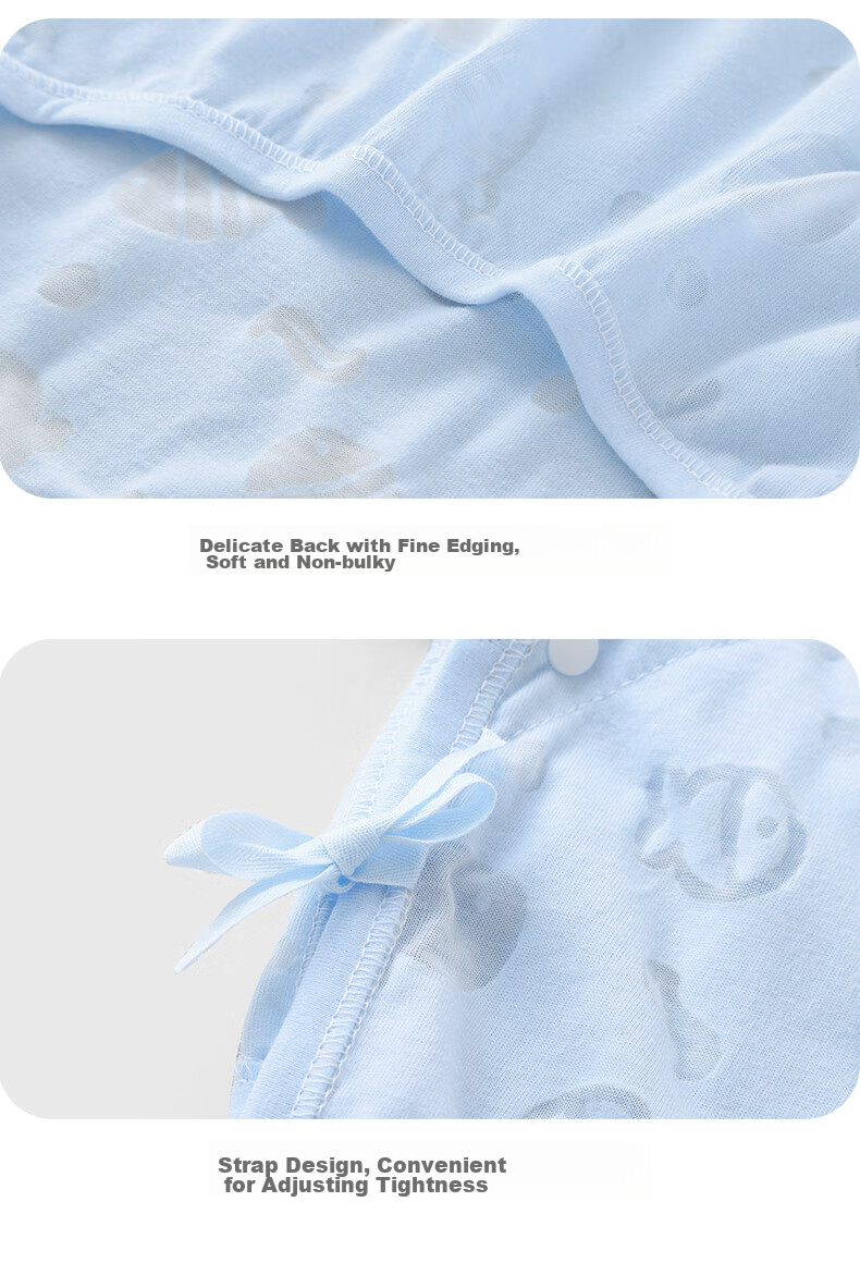 Youqi Newborn Baby Clothes, Half-Back Shirt for Infants, Summer Style, Baby Top, Thin Summer Clothing, Monk Robe, Summer Outfit 11