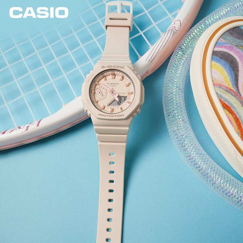 Casio Women's G-SHOCK Watch, Student Sports Digital Smart Watch, Japanese/Korean Style, Gift for Girlfriend, GMA-S2100
