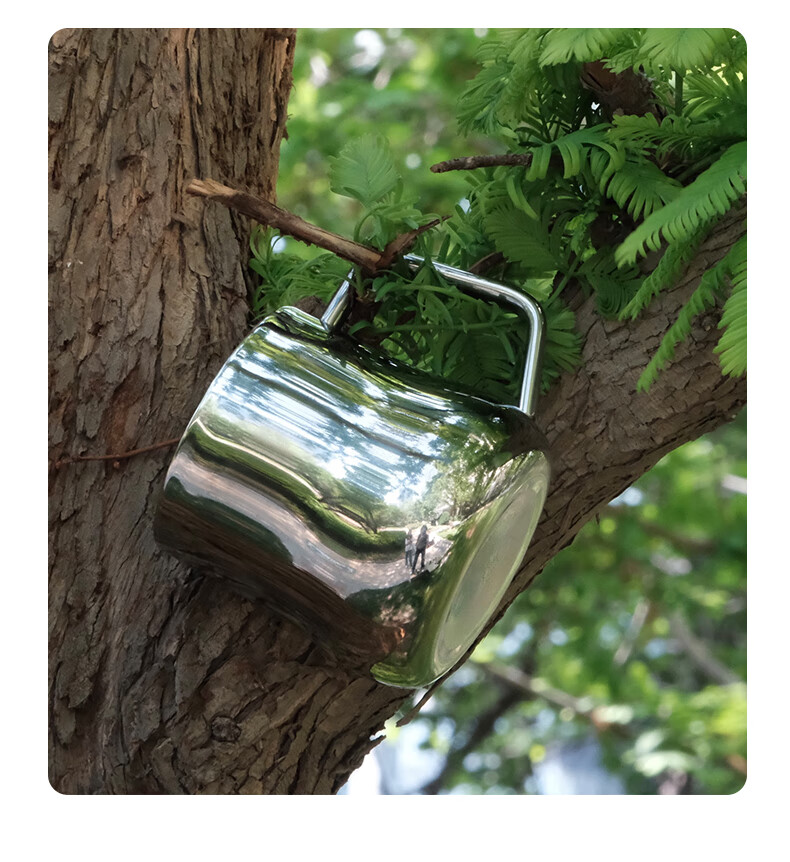 YOSHIKAWA Outdoor Double-Layer Mirror-Finish Stainless Steel Coffee Mug 1 9